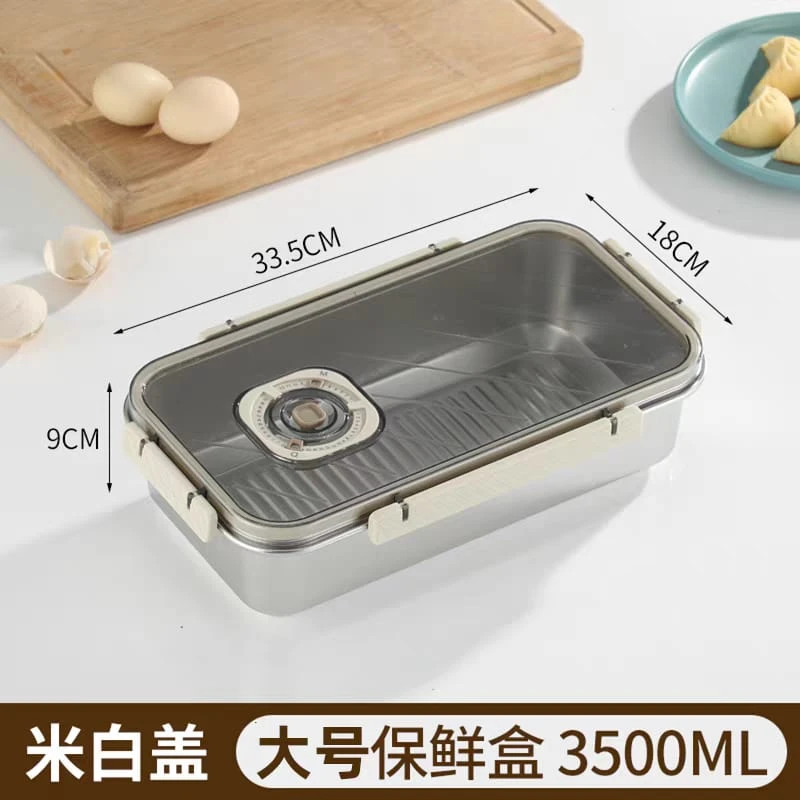 Sealed Food Storage Box – Freezer-Safe, Visible Lid, Multi-Purpose Container