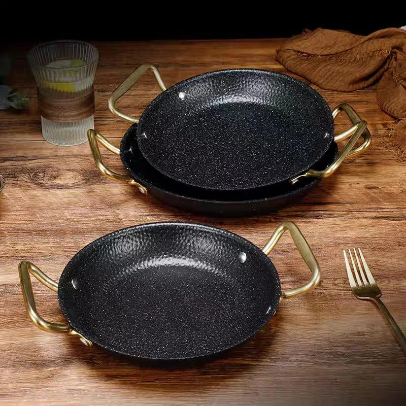 Japanese Style Golden Handle Sizzling Multi pan