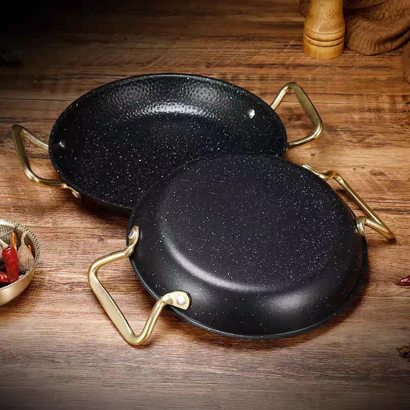 Japanese Style Golden Handle Sizzling Multi pan