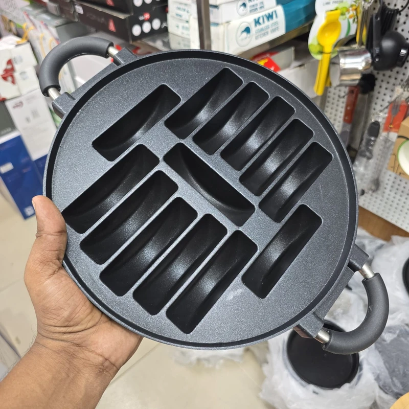 24 cm -13 holes Baking Pan Non Stick Pan DIY Octopus Rice-meat Dumplings Egg Cake Dumplings Hamburger Kitchen Baking Mold 15