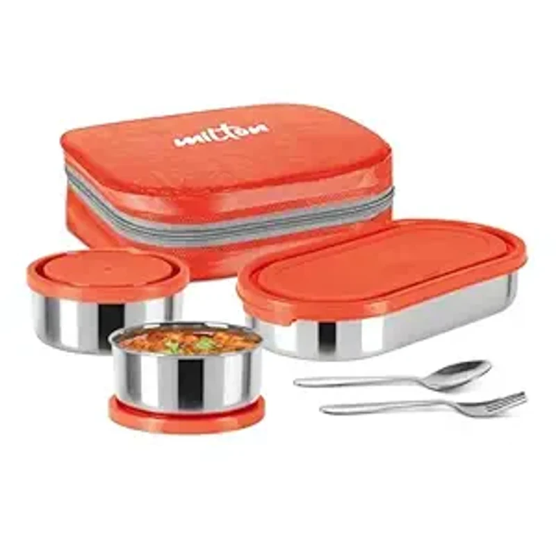 MILTON Cubite Stainless Steel Tiffin
