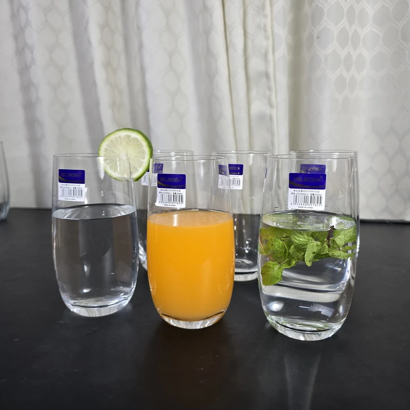 Deli soga 520ml 6 Pcs Transparent Glass - Image 5