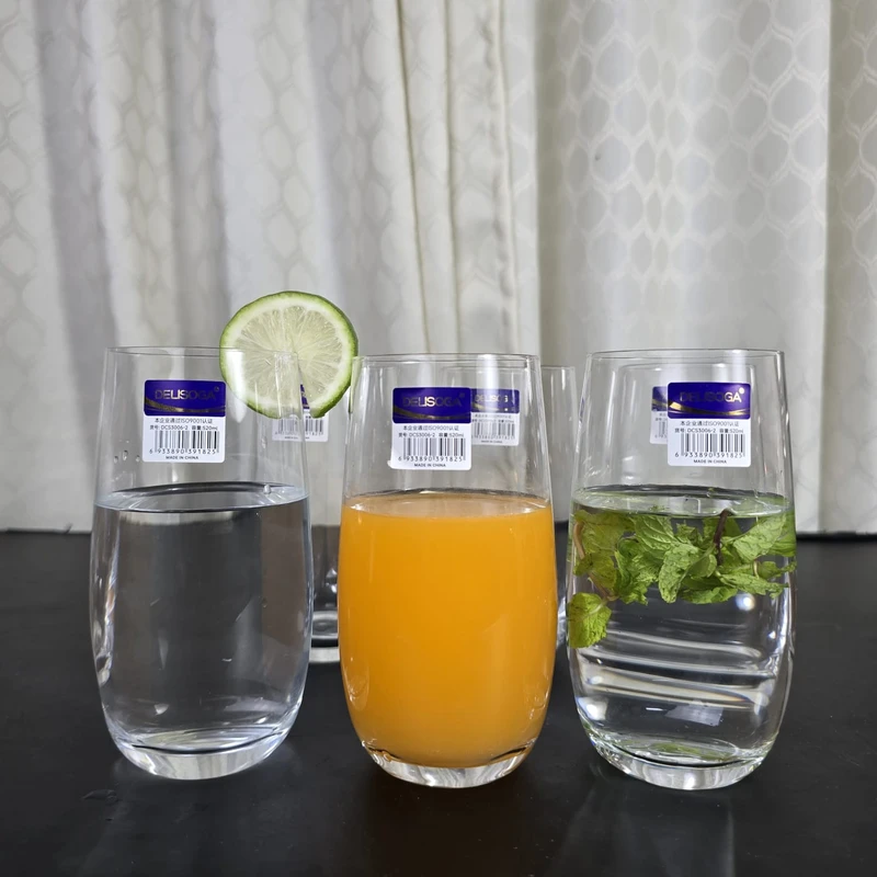Deli soga 520ml 6 Pcs Transparent Glass