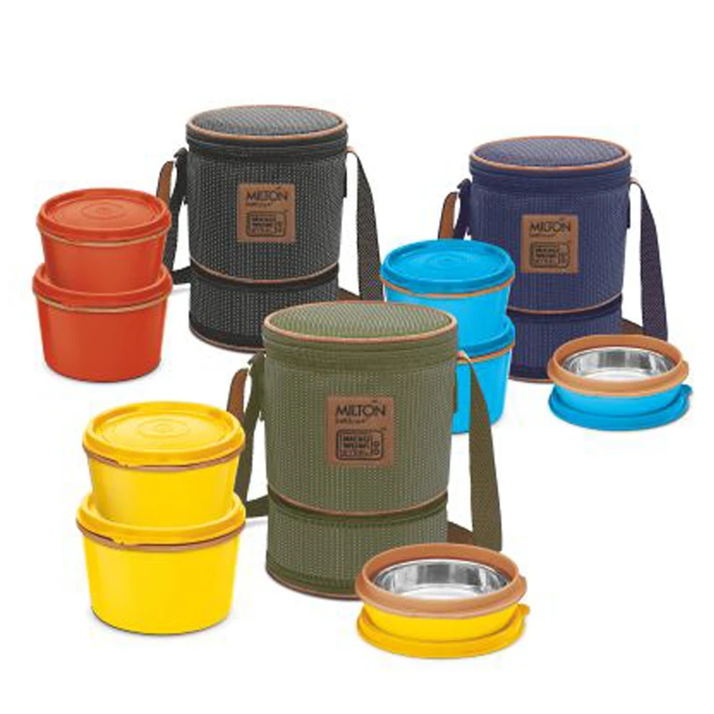 Milton Softline Microwow Lunch Box Set 3 Box with bag