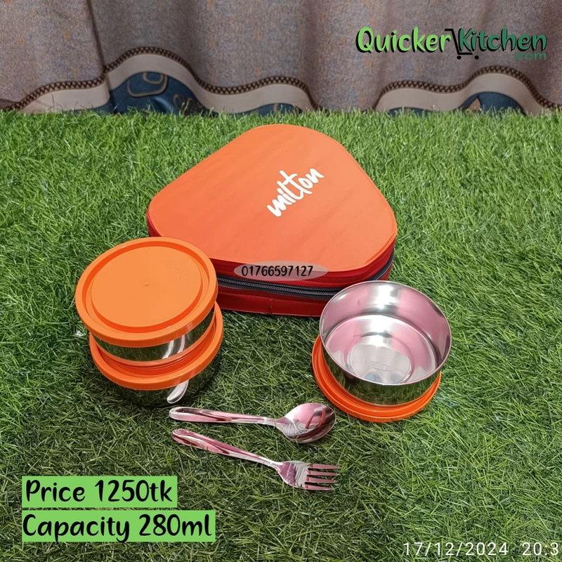 Milton Triangular Tiffin Set - Image 4
