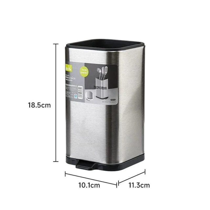 Stainless Steel Cutlery Stand big m-1 - Image 3