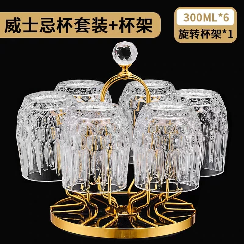 Lavish indulgent - Kitchen Rotating Tableware Drainer Water Cup Rack Drying Drainer Cup Holder Home Storage Organizer - Easy To maintain