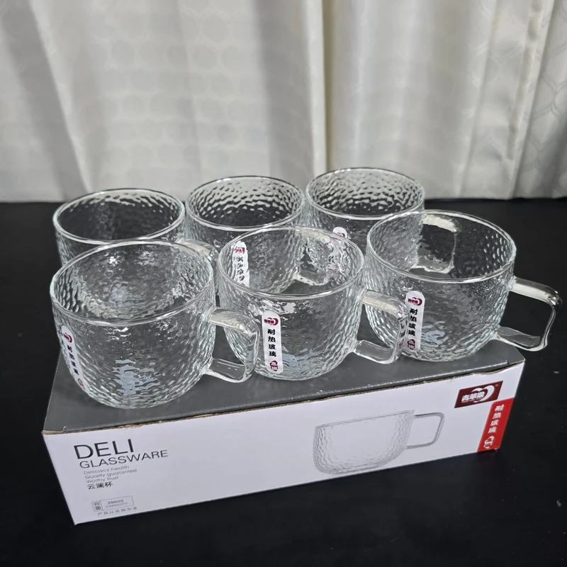 6pcs Deli Glassware Cup 300ml - Image 4