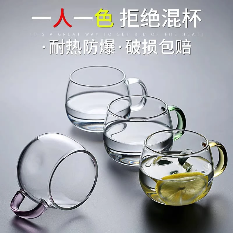 140 ml Borosilicate mini Glassware Round - Image 3