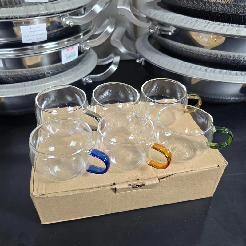 140 ml Borosilicate mini Glassware Round - Image 6
