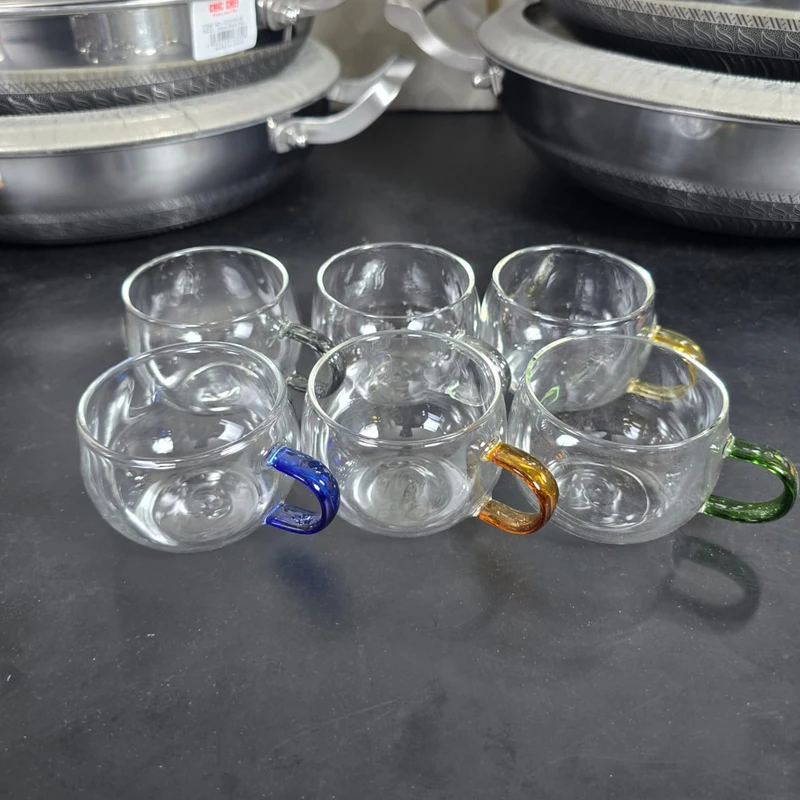140 ml Borosilicate mini Glassware Round - Image 8