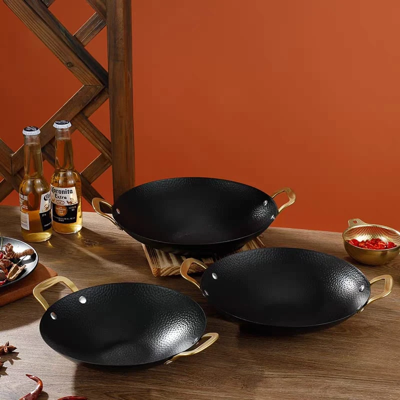 Japanese Style Golden Handle Sizzling Korai