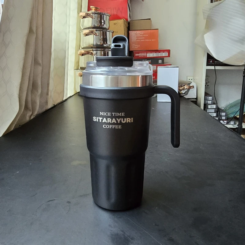 SITARAYURI Dual-Lid Insulated Stainless Steel Tumbler (600ml) – Model ZF-037 - Image 5