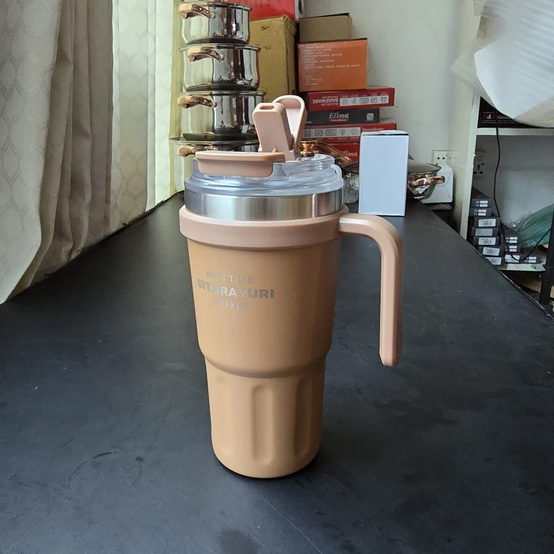 SITARAYURI Dual-Lid Insulated Stainless Steel Tumbler (600ml) – Model ZF-037 - Image 7