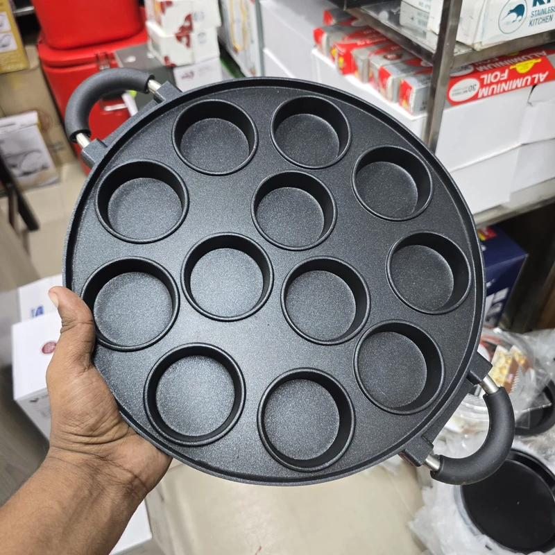 12-holes Baking Pan Non Stick Pan DIY Octopus Rice-meat Dumplings Egg Cake Dumplings Hamburger Kitchen Baking Mold 12