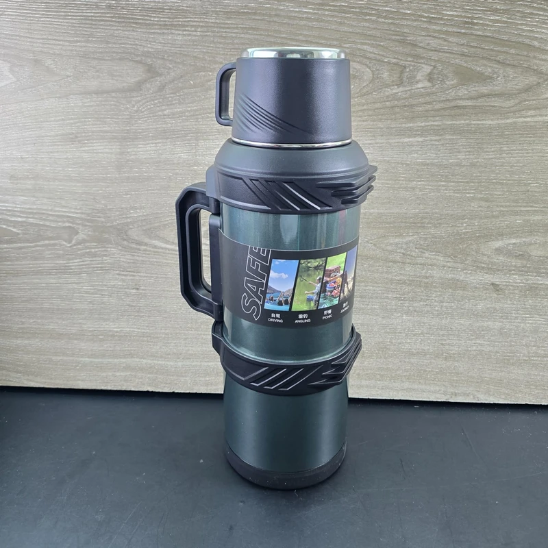 304 Stainless Steel Big Capacity Thermos Bottle, Outdoor Travel Coffee Mugs, Thermal Vacuum Water Bottle, - Image 7