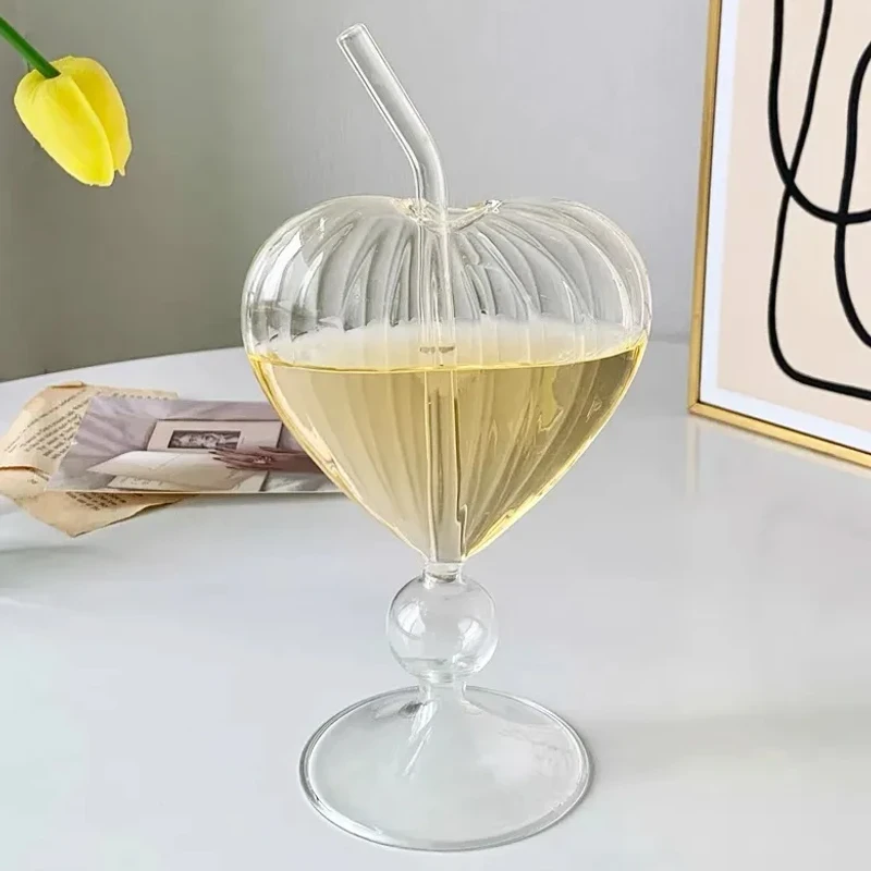Heart” Cocktail Glass – 200ml ❤️🍹 Romantic & Stylish