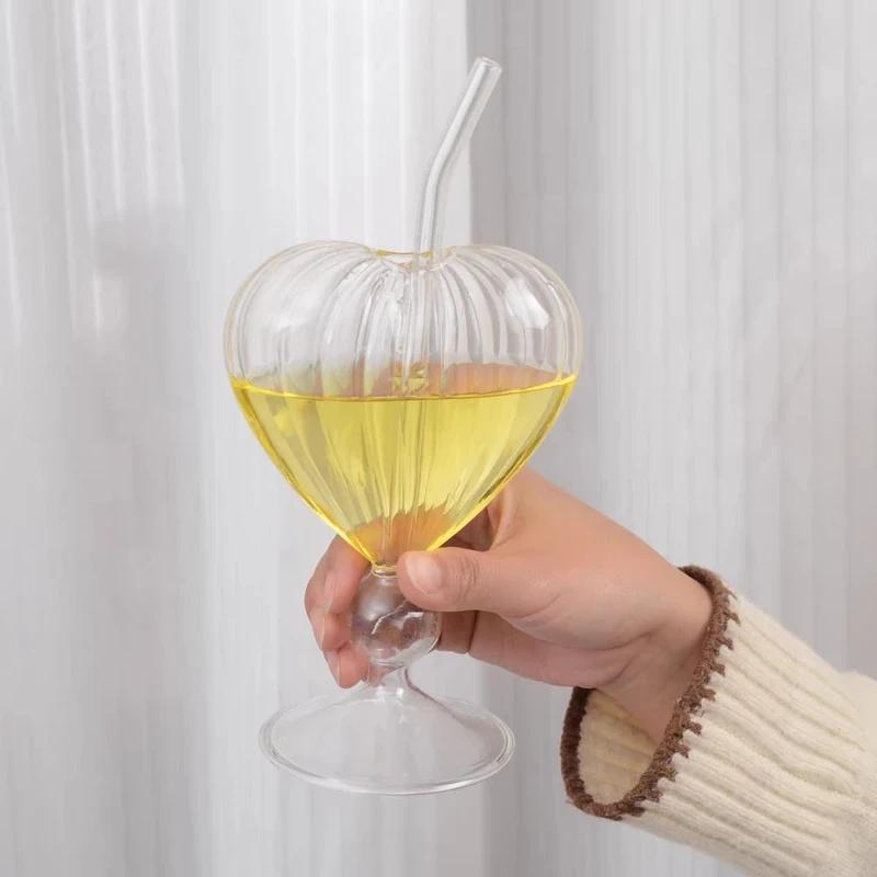 Heart” Cocktail Glass – 200ml ❤️🍹 Romantic & Stylish - Image 3