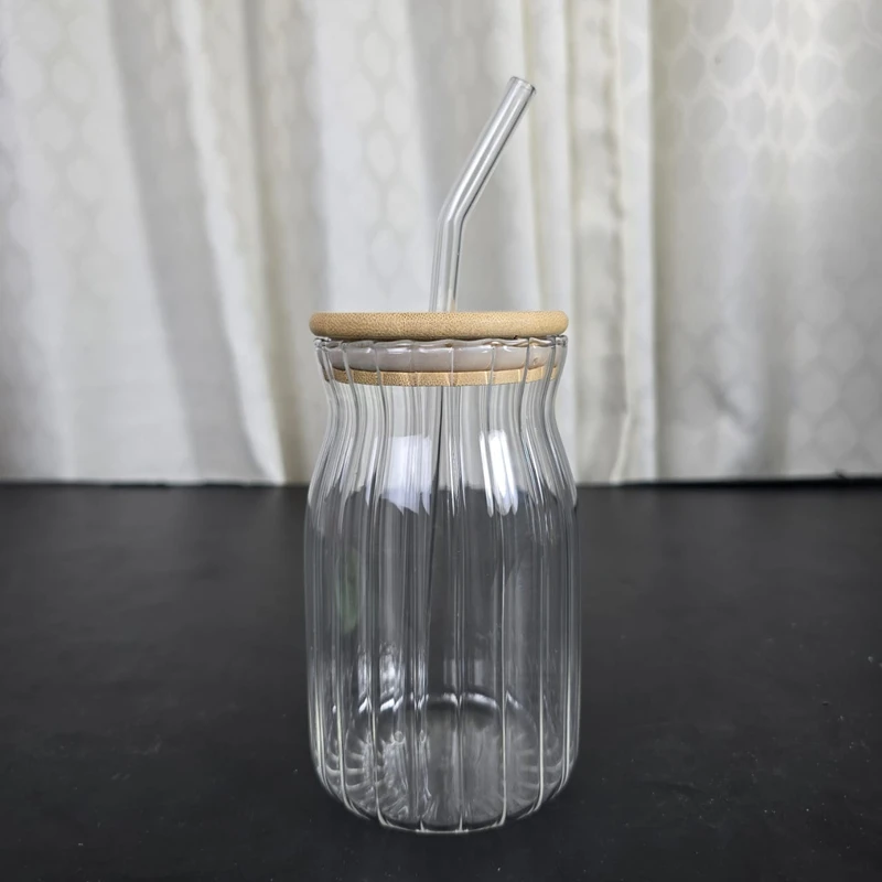 Trendy Glass Juice Pot White plane step Bear M - Image 3