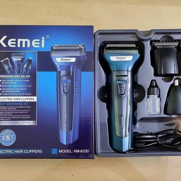 Kemei Km 6330 3 In 1 Kit Trimmer