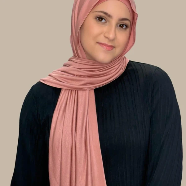WeaScarf – Soft Jersey Orna & Hijab for Women Blush Nude