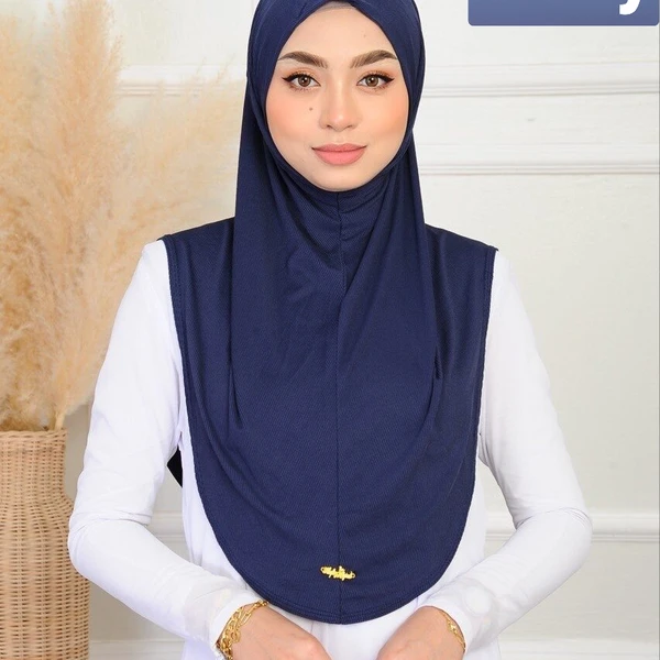 Ready-to-Wear Hijab for Women Navy