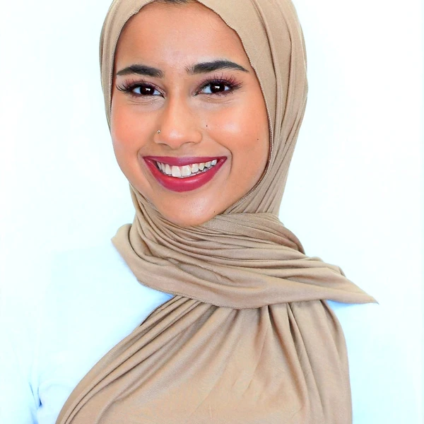 WeaScarf – Soft Jersey Orna & Hijab for Women Beige