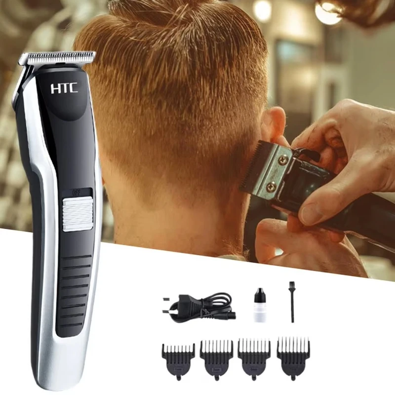 HTC AT 538 Rechargeable Hair and Beard Trimmer - Image 4