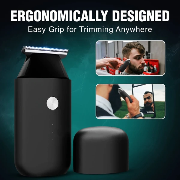 VGR V-932 Pocket Hair Trimmer For Men (Black) - Image 5