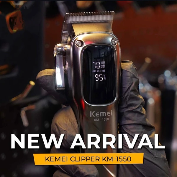 Kemei KM-1550 Professional Hair Clipper and Beard Trimmer
