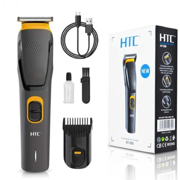HTC AT-509 Rechargeable Hair and Beard Trimmer Type C