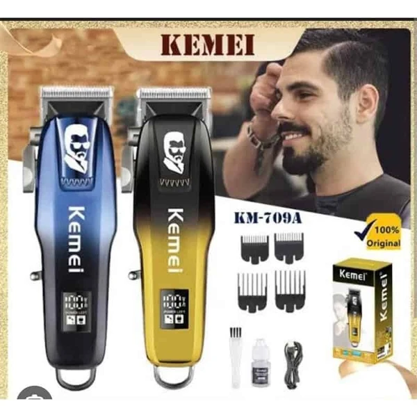 Kemei KM-709A Professional Hair Clipper Trimmer - Image 5