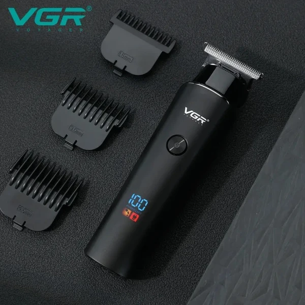 VGR V‑937 Professional Series: Rechargeable Hair Trimmer with Stainless Steel Blade - Image 4