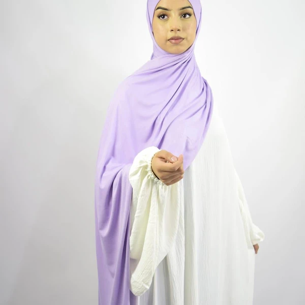 WeaScarf – Soft Jersey Orna & Hijab for Women Lavender