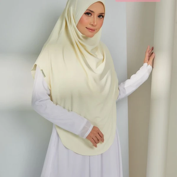Ready-to-Wear Hijab for Women Cream