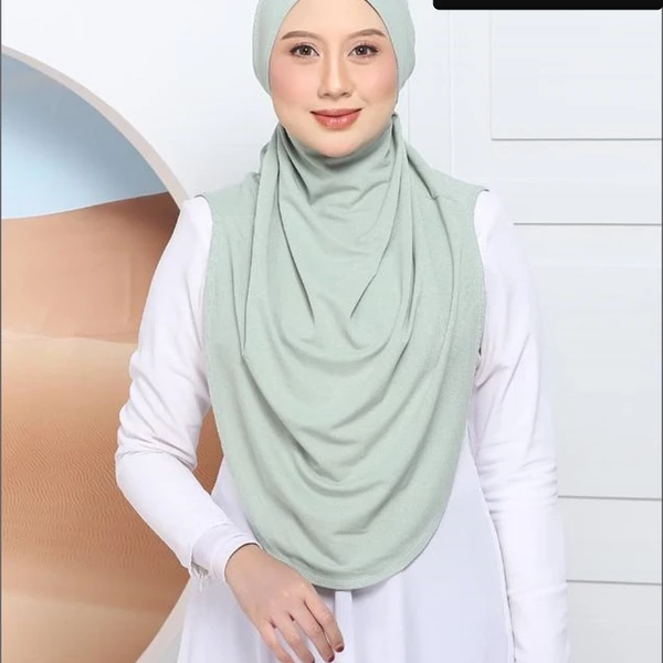 Ready-to-Wear Hijab for Women Mint Green