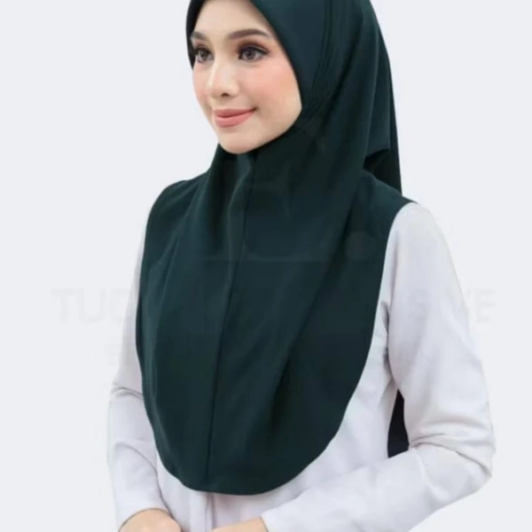 Ready-to-Wear Hijab for Women Deep Green