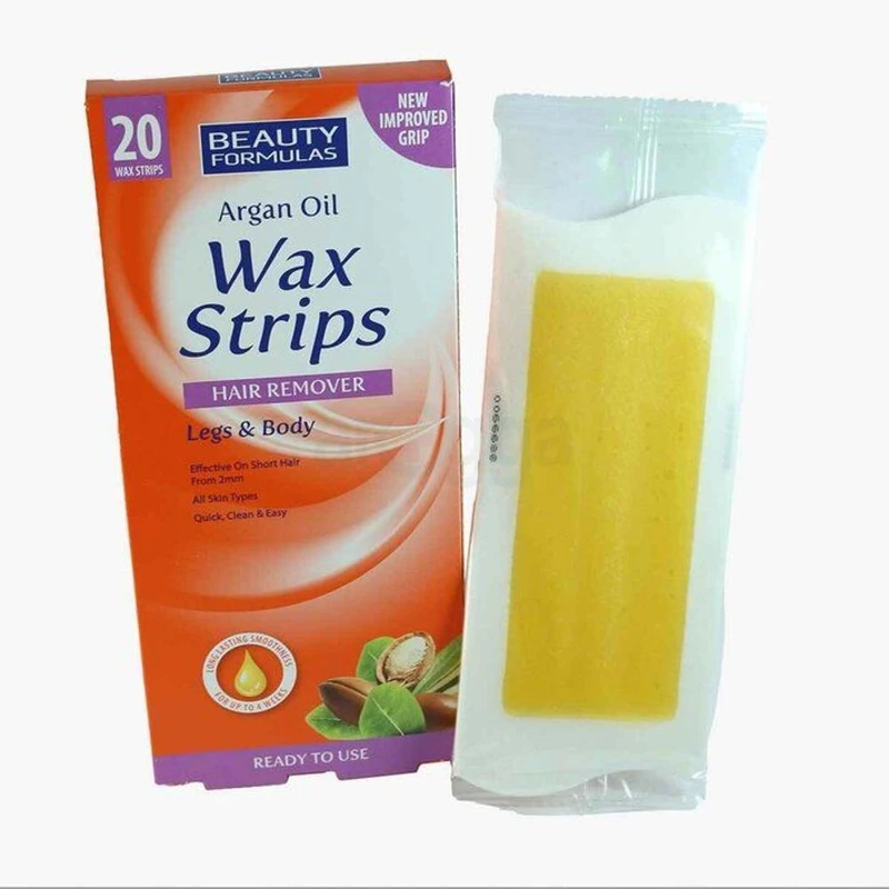 Beauty Formulas wax strips Argan oil (20wax) - Image 3