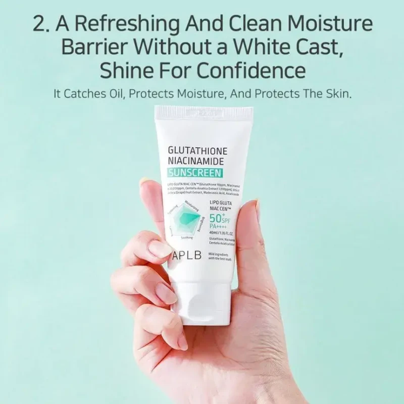 APLB Glutathione Niacinamide Sunscreen - Image 5