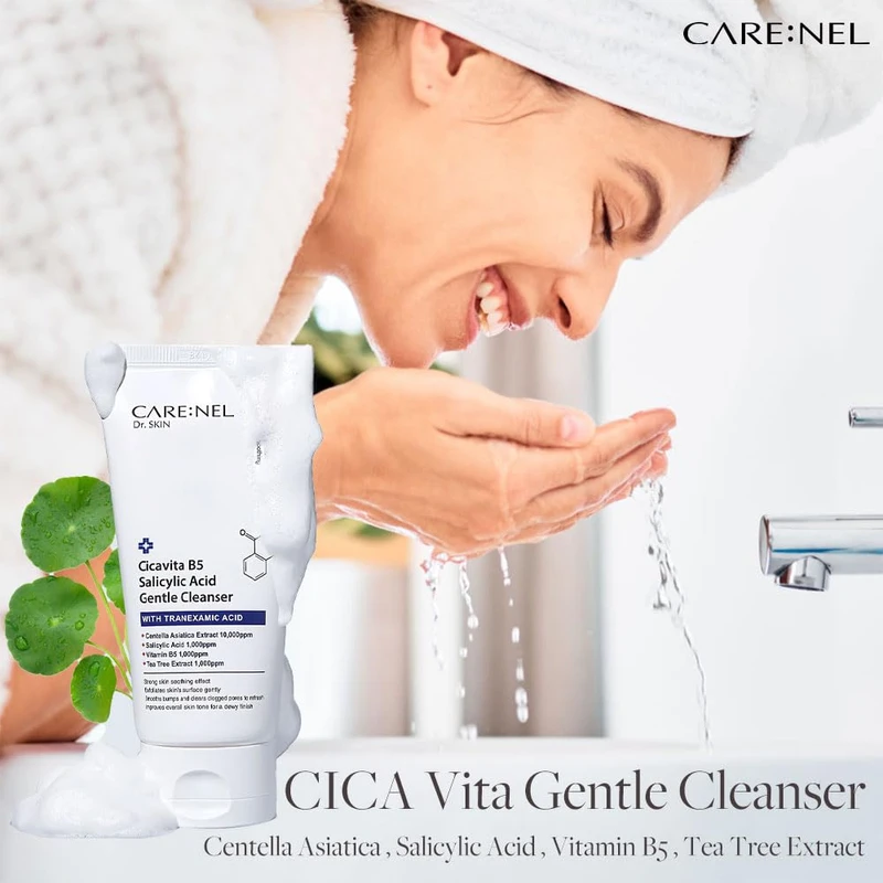 Carenel Cicavita B5 Salicylic Acid Gentle Cleanser (150ml)