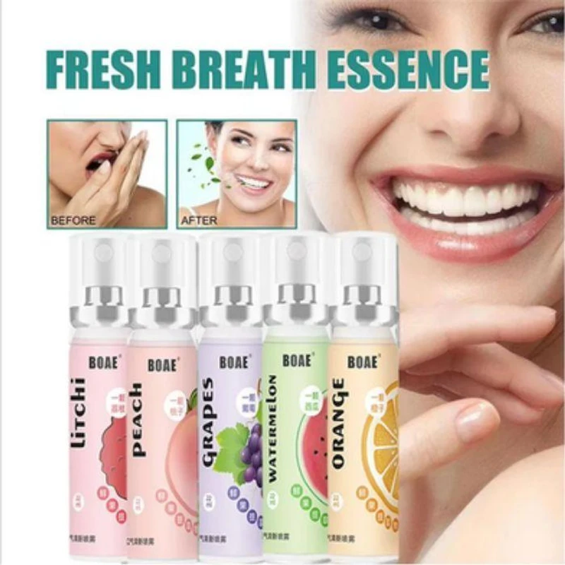 BOAE Mouth Spray Fruity Oral Spray Remove Bad Breath (20ml)