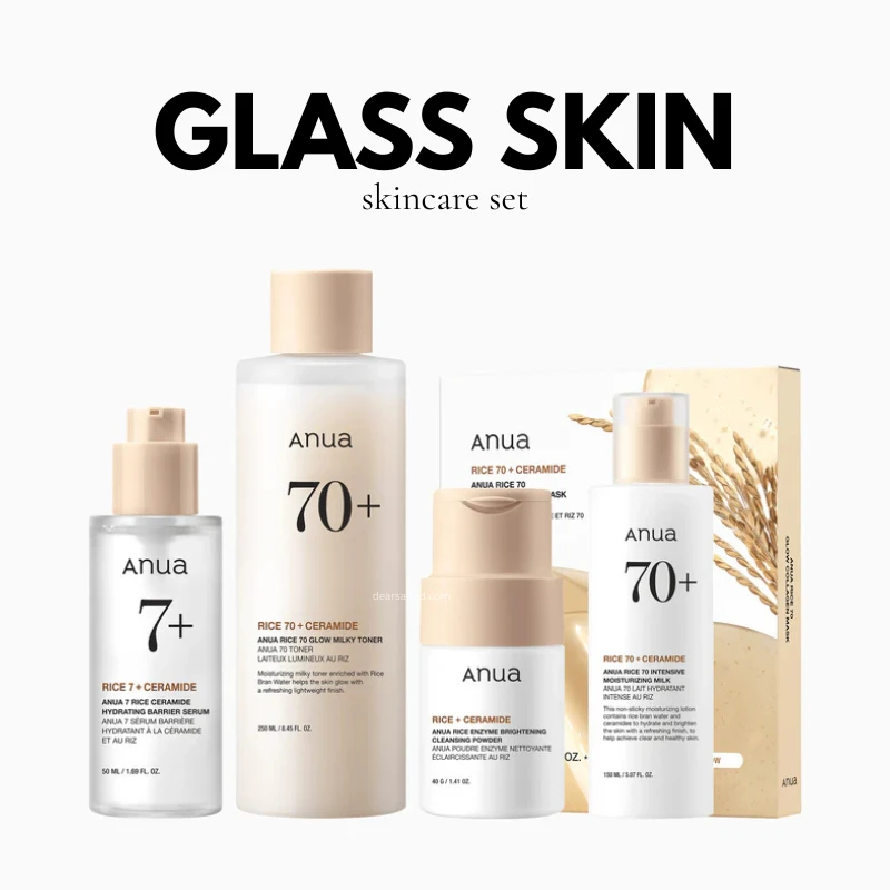 Anua Rice Glow Set for Glass Skin