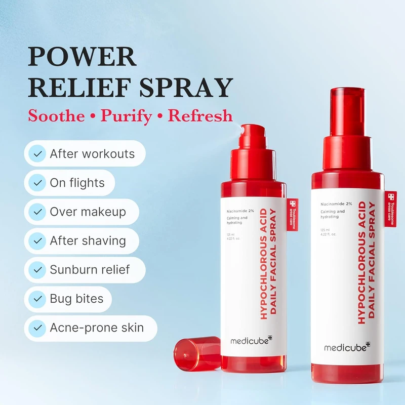 medicube - Hypochlorous Acid Daily Facial Spray - 125ml - Image 7