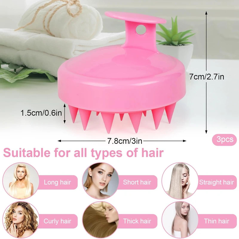 Silicone scalp massager 1 PCS