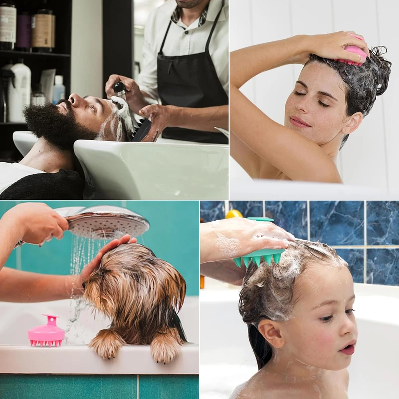 Silicone scalp massager 1 PCS - Image 5