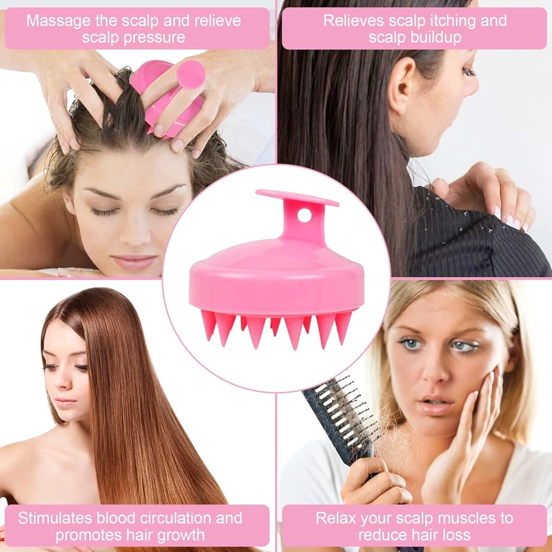 Silicone scalp massager 1 PCS - Image 6