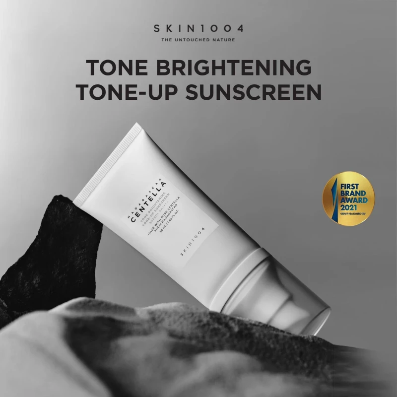 SKIN1004 Madagascar Centella Tone Brightening Tone Up Sunscreen (50ml) - Image 4