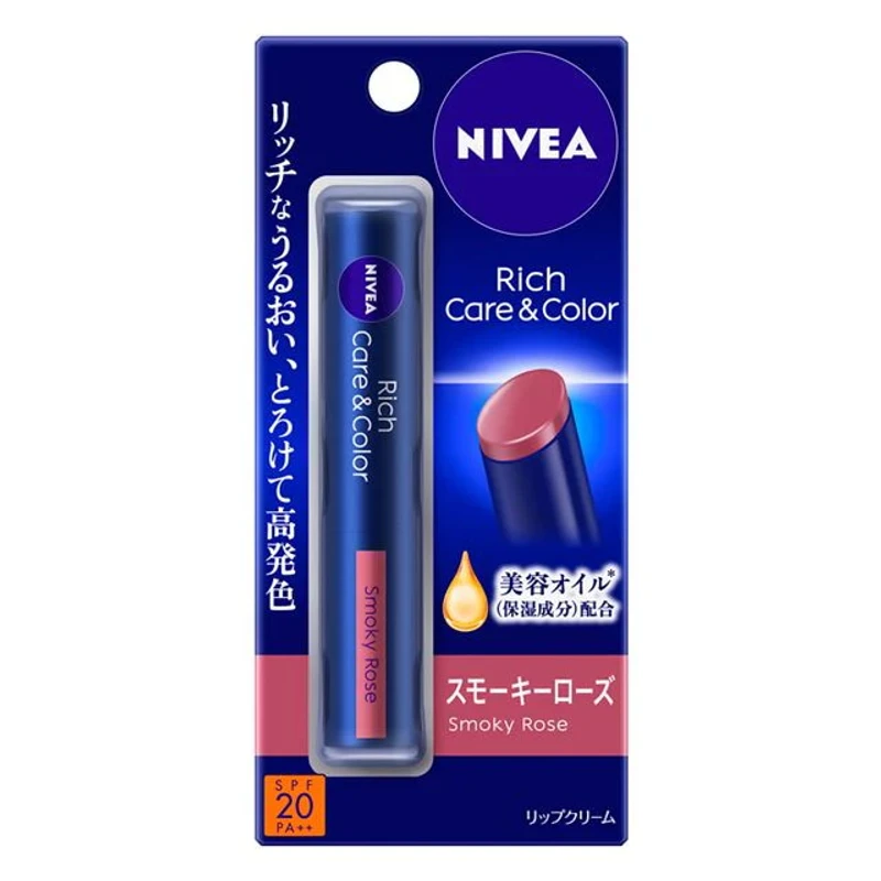 Nivea Rich Care & Coloring Lip Cream-Smoky Rose