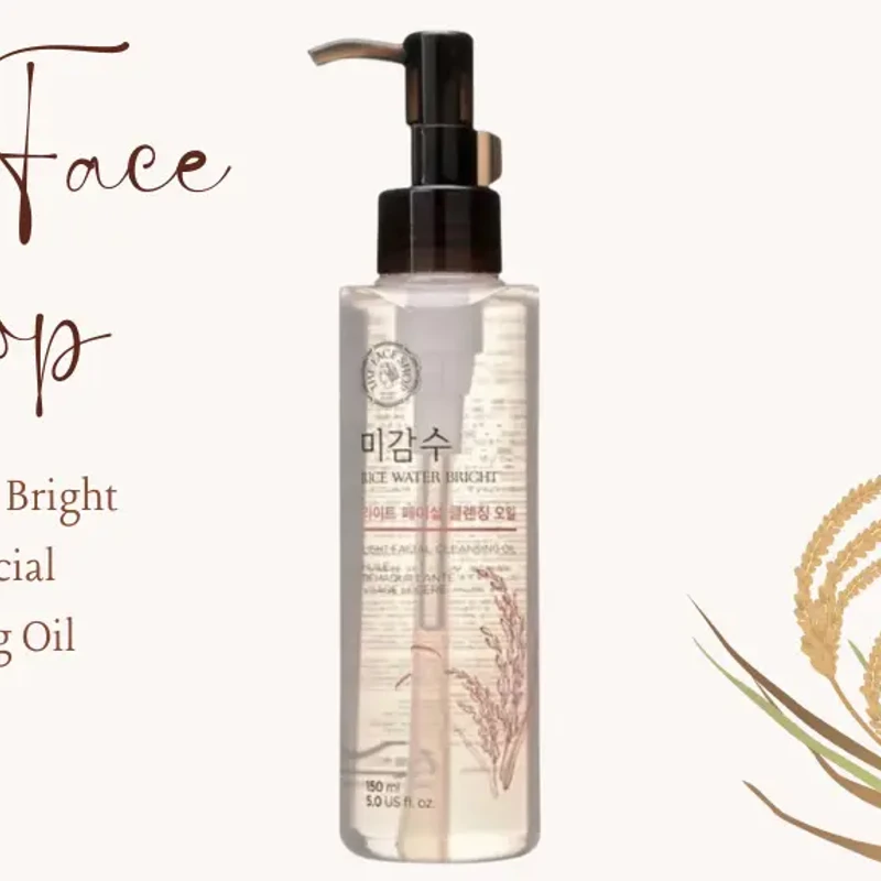 The Face Shop Rice Water Bright Light Cleansing Oil (150ml)