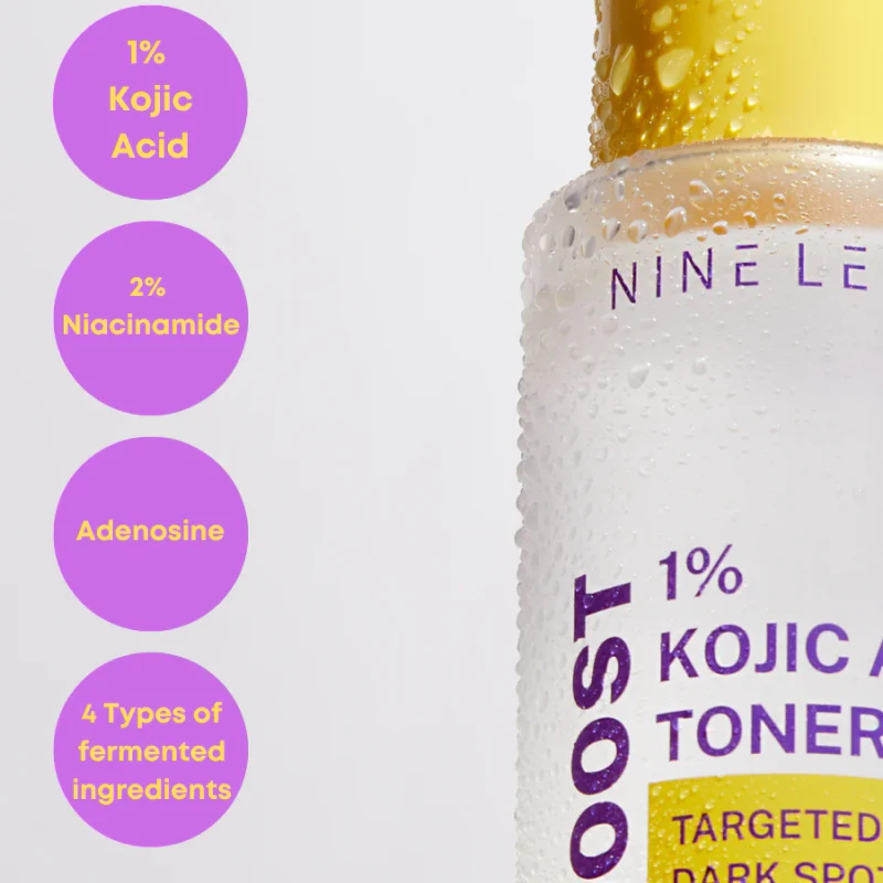 Nineless 1% Kojic Acid Toner (200ml) - Image 4